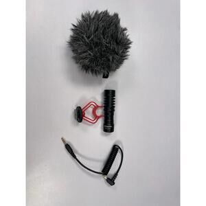 BOYA BY-MM1 Shotgun Microphone Kit Camera Phone w/ Deadcat Tested